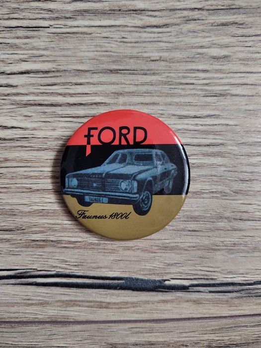 Zestaw 3 przypinek punk retro auto street art