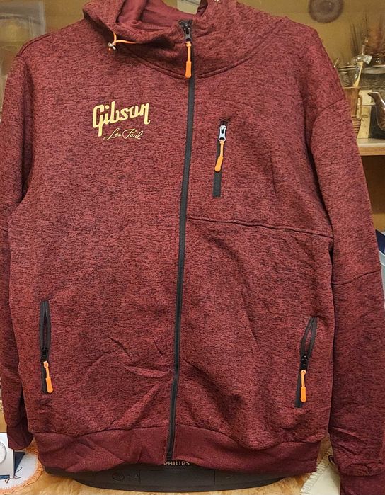 Polar Gibson Les Paul rozmiar L bordowy.