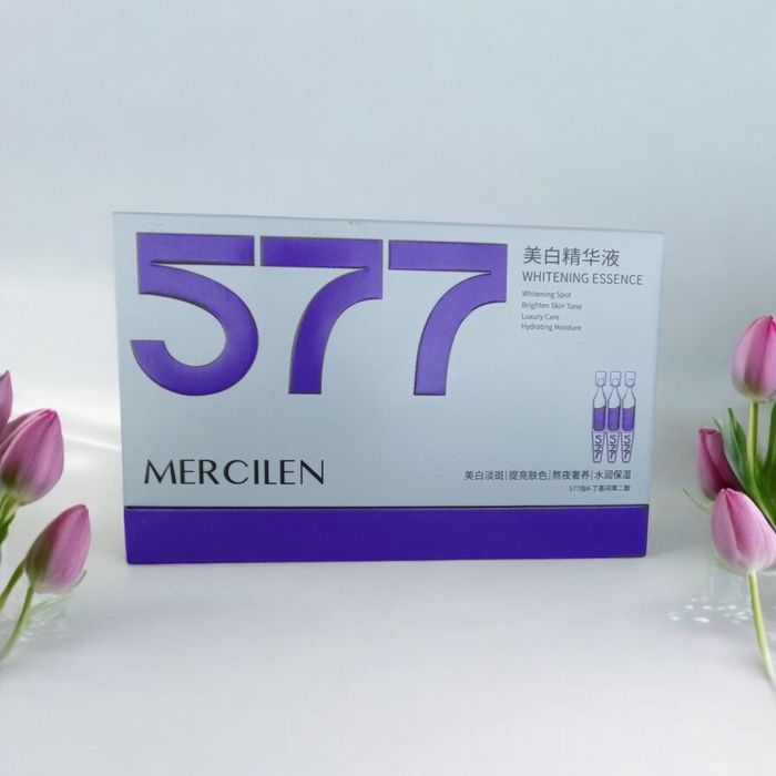MERCILEN 577 ampułki wybielające na twarz przebarwienia 60ml