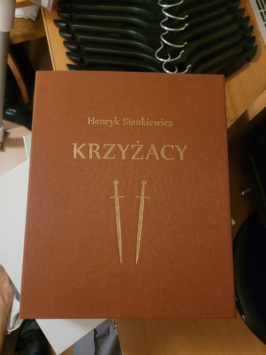 Krzyżacy ogromną książka nowa piękne wydanie PWN Dimograf