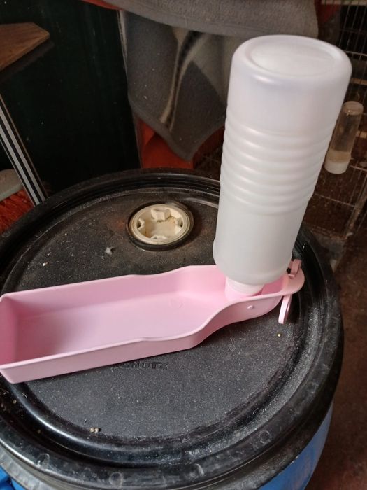 Bebedouro para animais de viagem