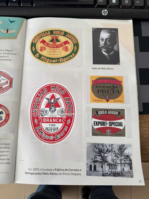 Caderneta de Cromos completa " Omundo da Sociedade Central de Cervejas ate 1975"