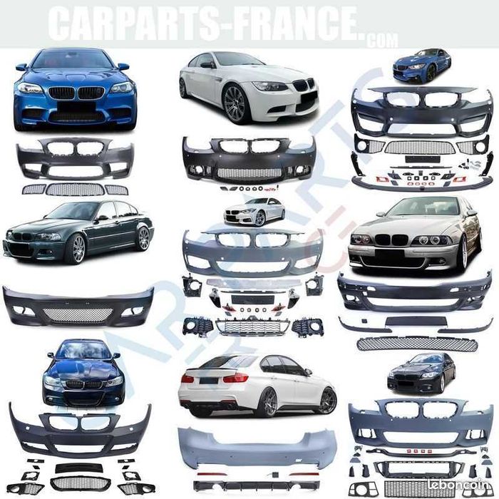 Para-choques BMW Pack M M Sport M-Tech E36 E46 E90 F20 F30 F10 G20 | Série 1 2 3 4 5