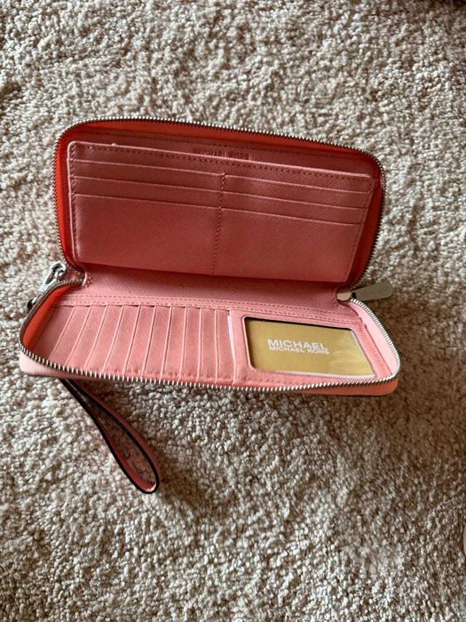 Carteira Michael Kors, cor rosa