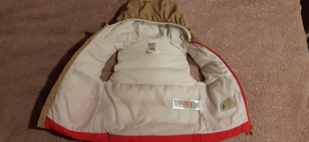 Kamizelka 86/92 z metki 2lata Quechua pikowana gruba