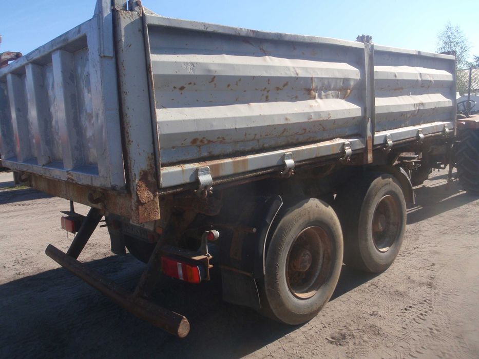 przyczepa wywrotka tandem