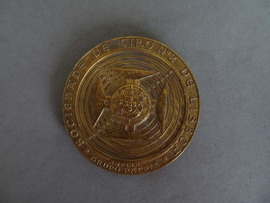 Medalha Sociedade de Ciro nº 2 de Lisboa Jubileu de Diamante 1893/1968