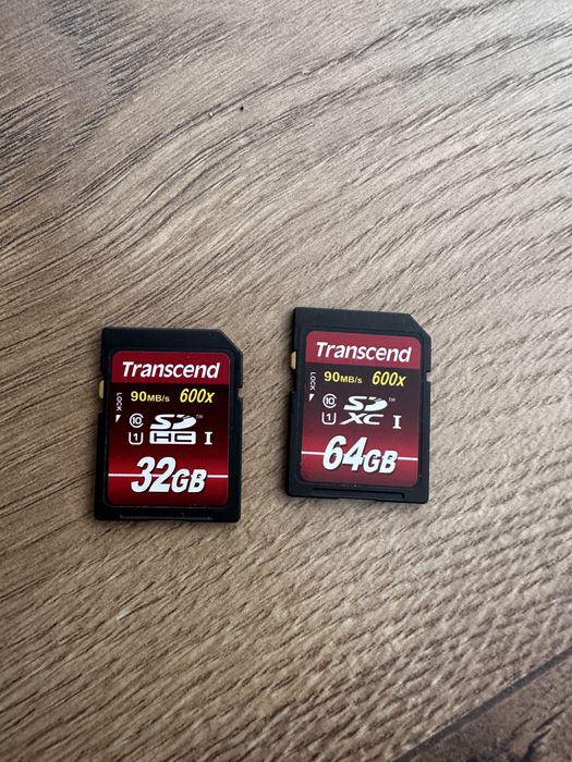 Transcend 32/64 флешка SD