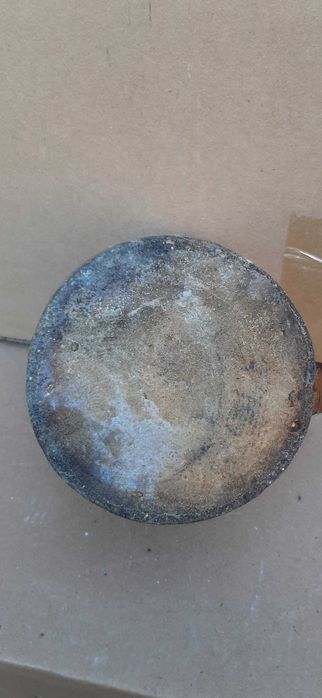 Kubek kamionkowy szkliwiony prl