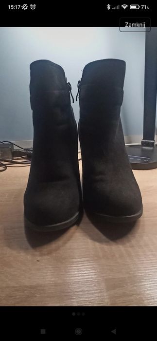 Buty na obcasie 9cm marki Buty Modne