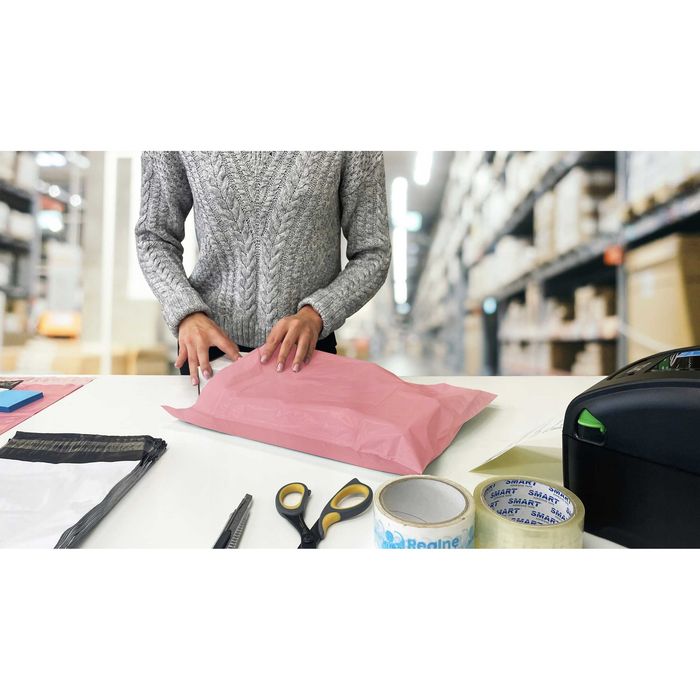 Foliopaki Kurierskie RÓŻOWE B5 190x250 50 szt