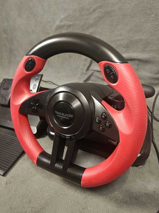 SpeedLink Trailblazer Kierownica Do Gier z Pedałami PC PS4 PS3 Xbox One USB 180° Wibracje
