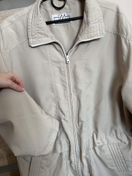 Damska cienka kurtka XL Parka płaszcz