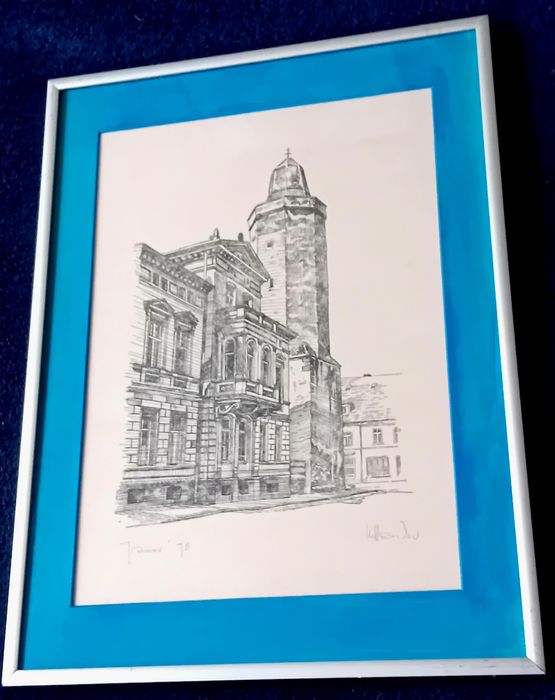 Grafika złotoryjskiego Artysty Sp.Zygmunta Luksandera