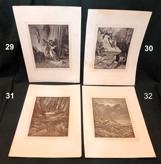 Gravuras Dom Quixote de la Mancha Gustave Doré H. Pisan 1866 8