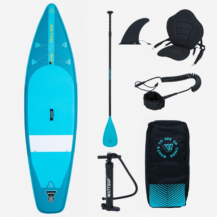 Conjunto SUP insuflável Mora Wattsup 10'6 com banco