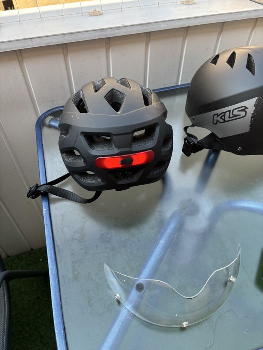 Kask na rower i hulajnogę