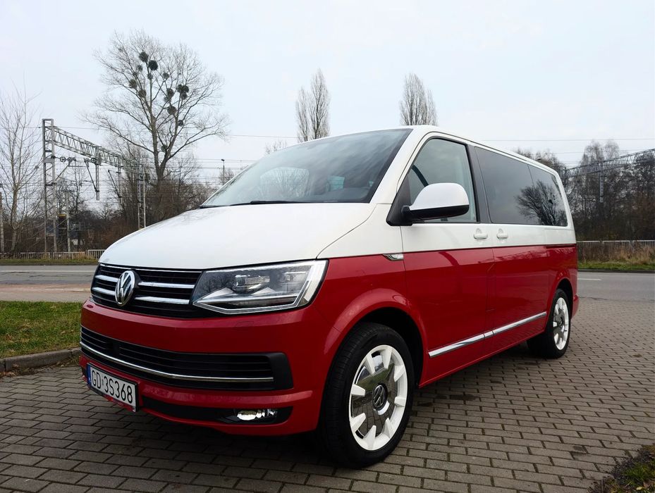 Volkswagen Multivan Automat, 7 osobowy, Skóra, 6 generacja, Diesel