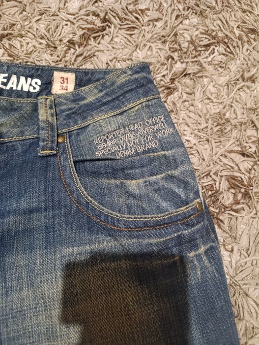 Мужские фирменная джинсы репортёр 31 34