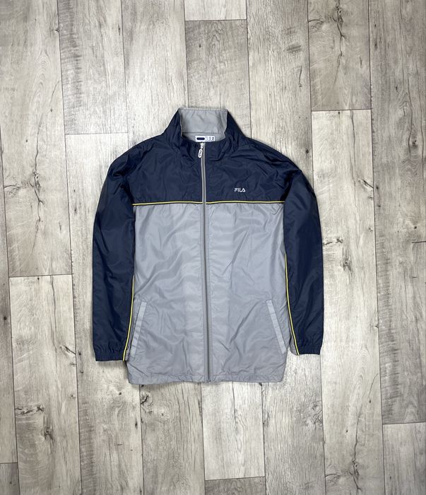 Fila кофта ветровка 2XL размер спортивная серая оригинал
