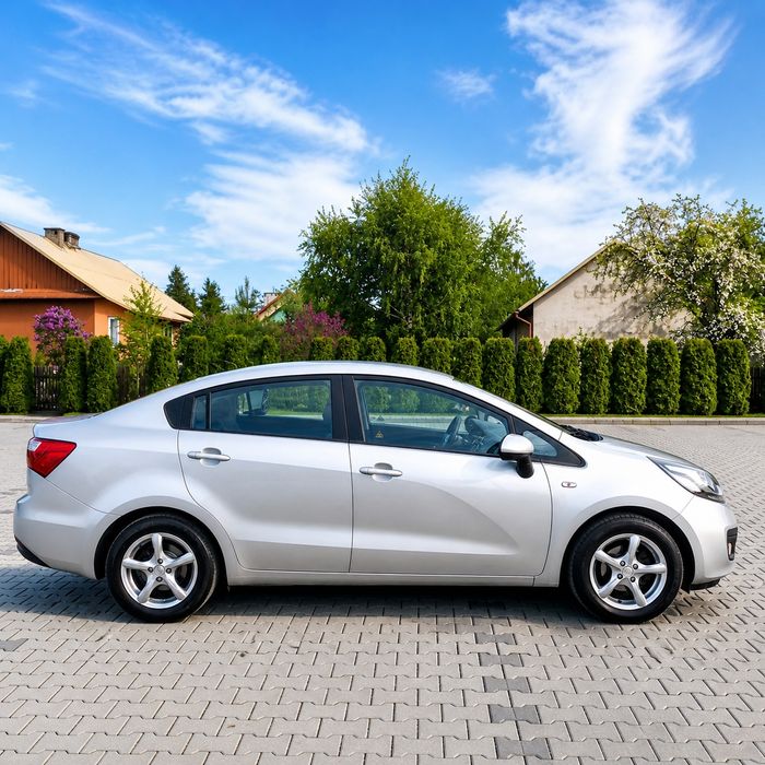 KIA RIO 2014 1.25 LPG BRC*Salon POLSKA*Butla do 2034*Czujniki parkowania*Navi*Zestaw głośnomówiący*Multifunkcja* 2 kpl kół*nowe hamulce*nowy ole*YTj