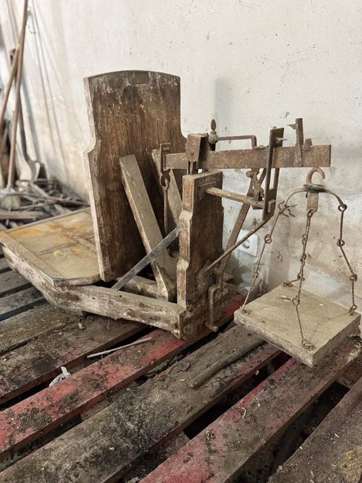 Balança decimal antiga