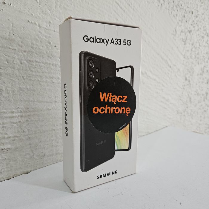 Samsung Galaxy A33 5G  Czarny 6GB 128GB Bez Blokad i Rat