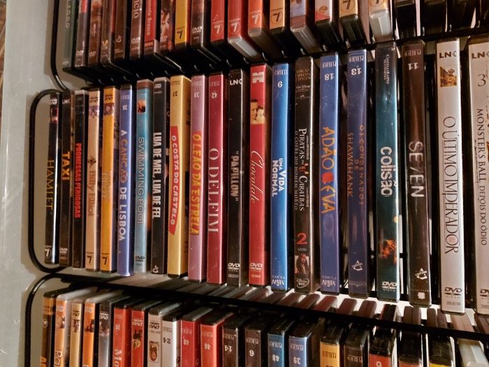 Coleção de filmes DVD originais c/oferta suporte