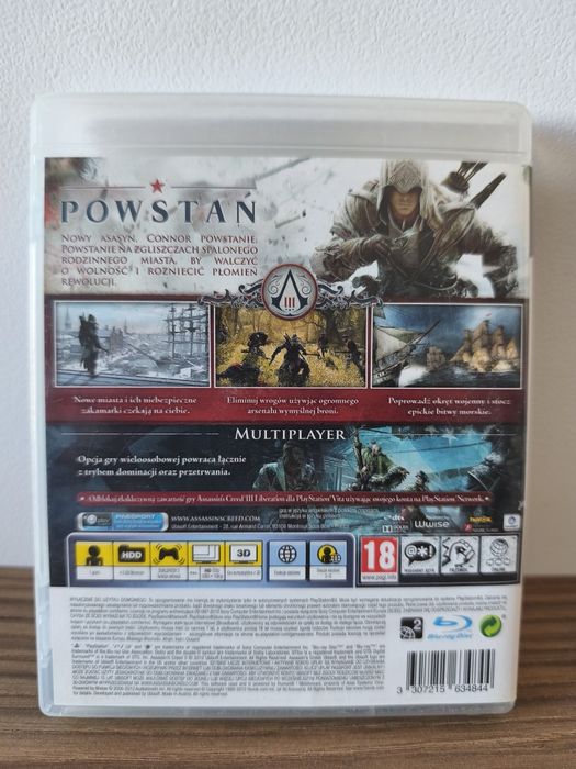 Assassin's Creed 3 ps3 PlayStation 3