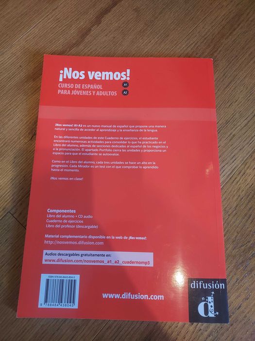 Nos vemos! Cuaderno de ejercicos A1 A2