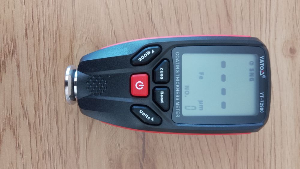 Miernik grubości lakieru YATO