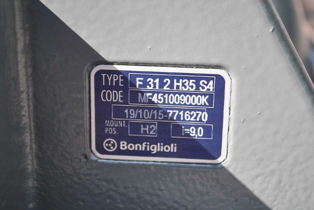 Motoreduktor 4kw. 160obr./min.. Firmy Bonfiglioli