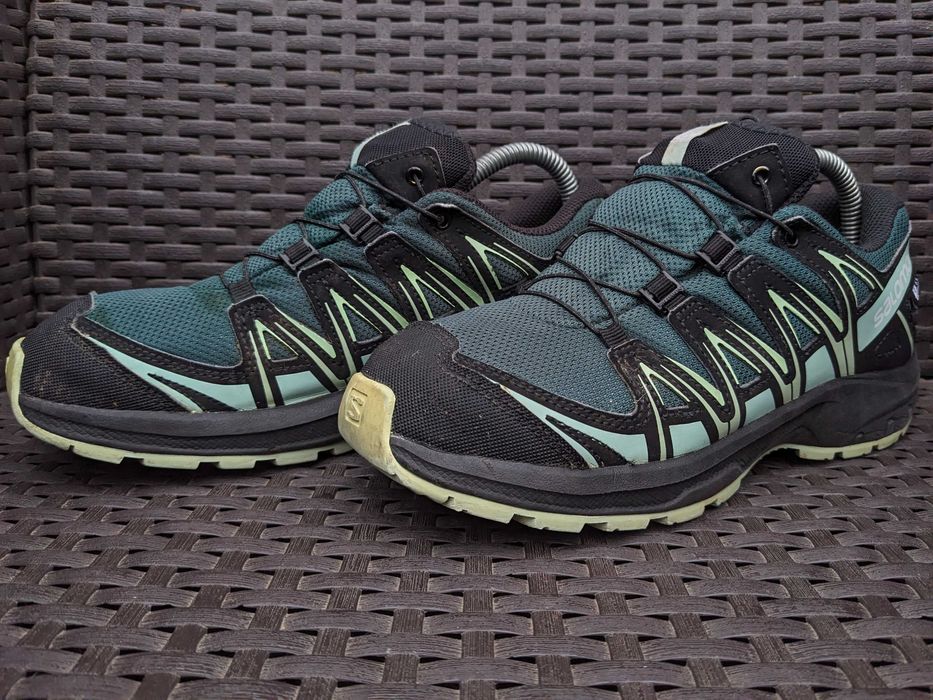 Salomon gore-tex 37.5 / 23.5см Женские трекинговые кроссовки