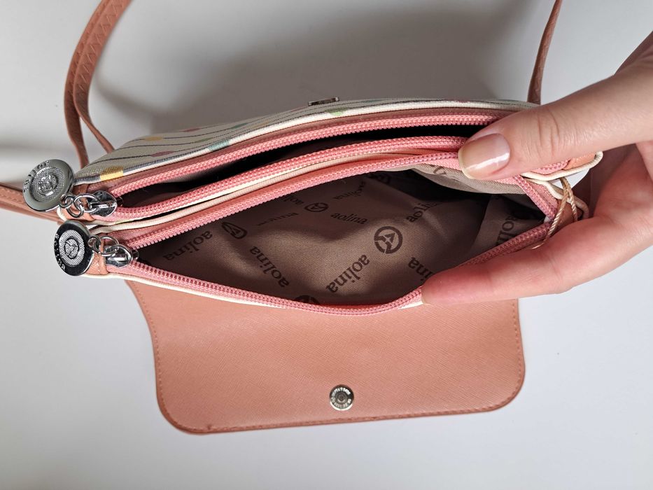 Mala clutch 2 compartimentos (com pega e alça reguláveis e removíveis)