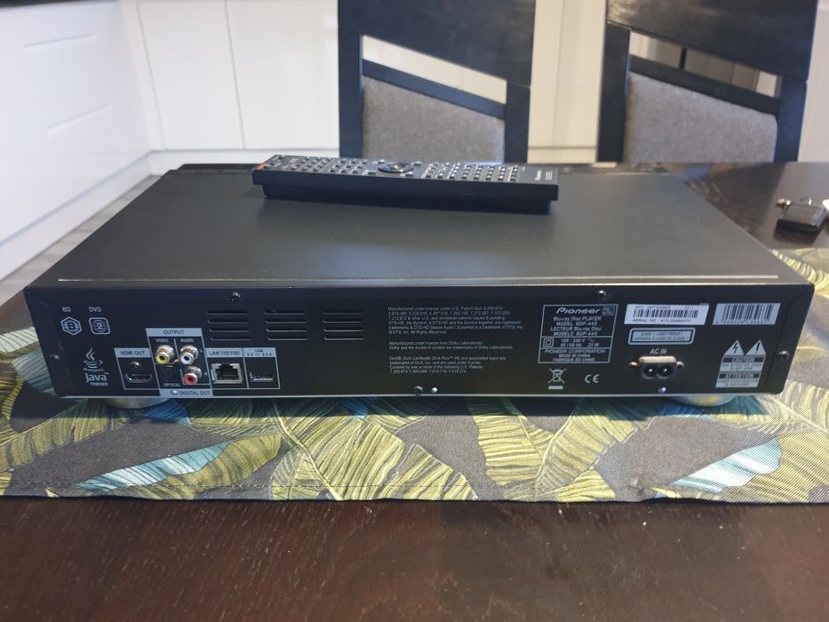 DVD Blu-ray Disc Pioneer BDP-440  3D mp3 z pilotem wielofunkcyjnym