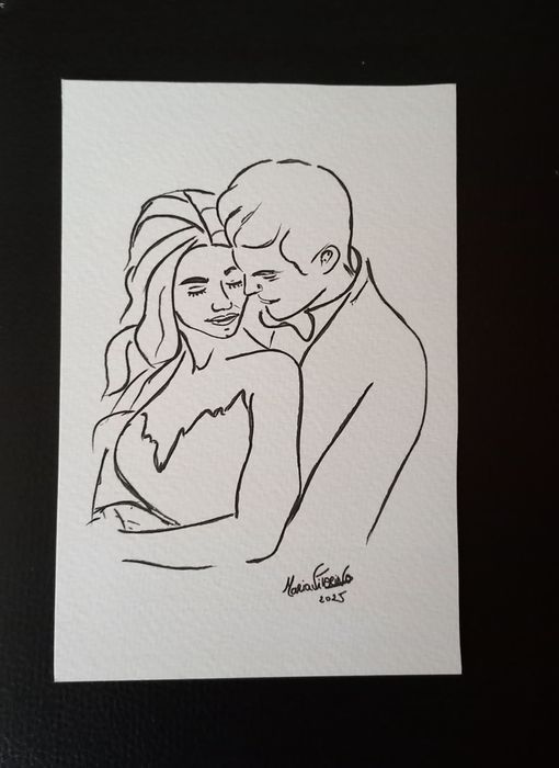 Art original 10x15cm
