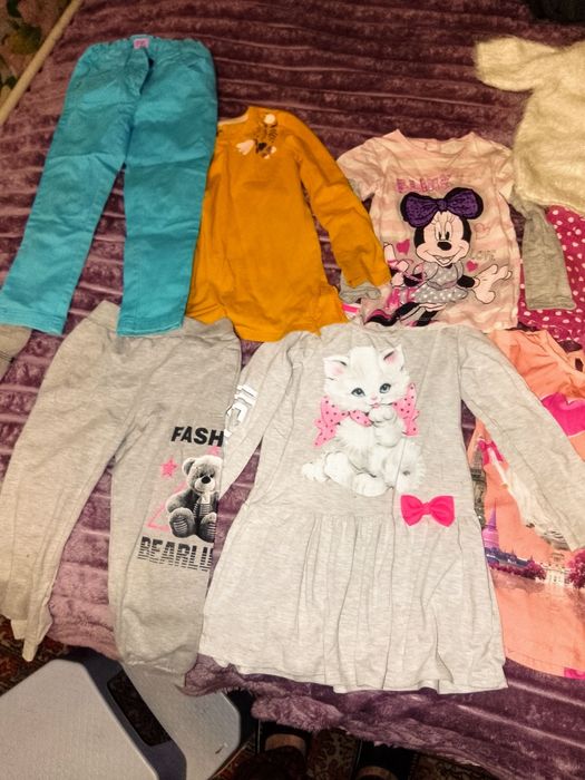 Пакет вещей на девочку 5-6 лет