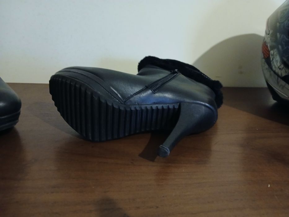 Botas em bom estado