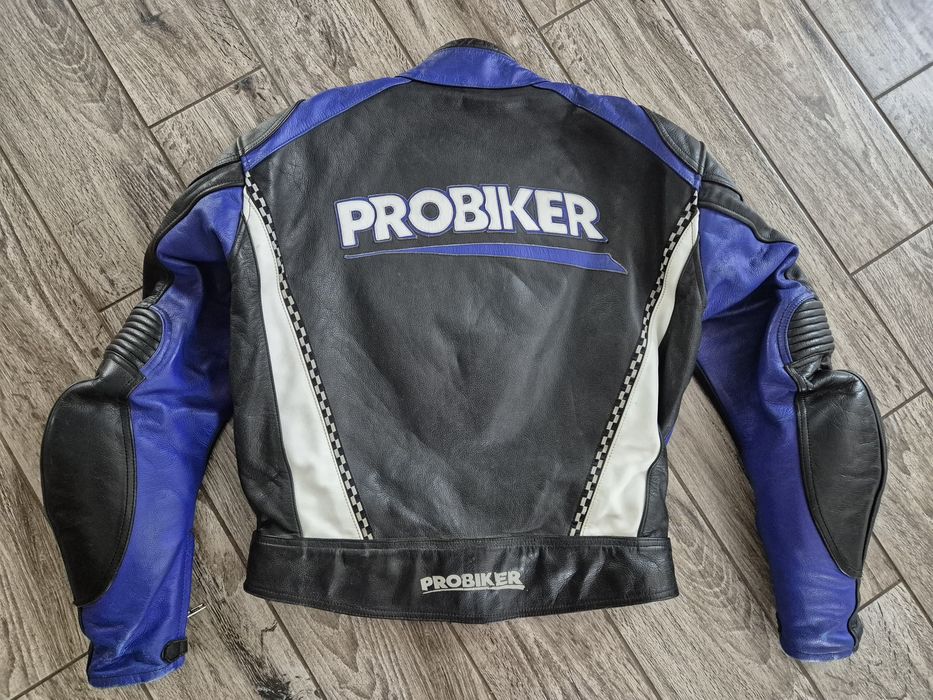 J.nowa kurtka skórzana na motor Probiker roz.52