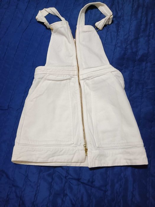 Jardineira / Saia-Vestido em ganga Stradivarius - Tam.40