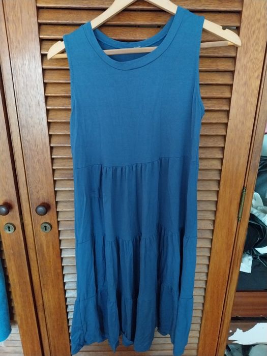 Vestido Azul Petróleo