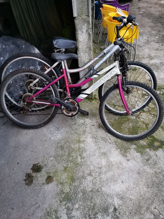 Conjunto de bicicletas de montanha para restauro/peças