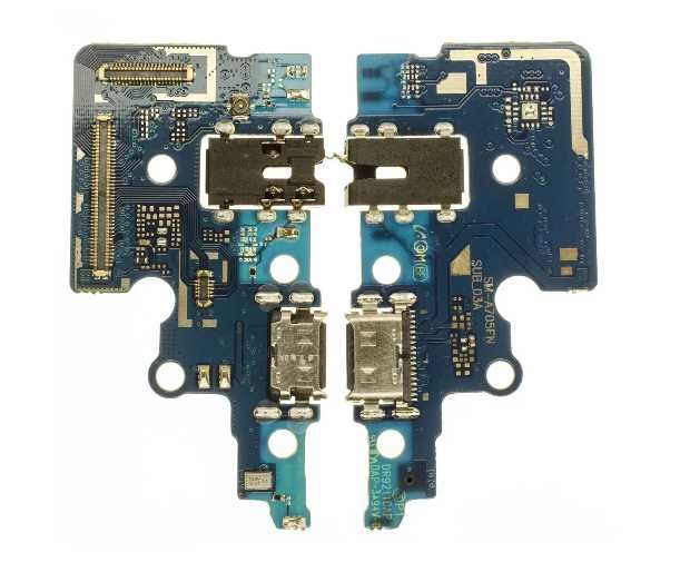 Нижняя плата SAMSUNG A705 Galaxy A70 с микрофоном и системным разъемом