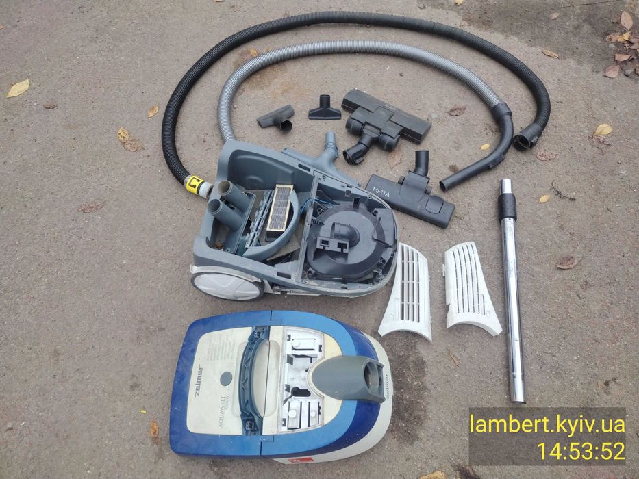 залишки пилососа Zelmer Aquawelt 919