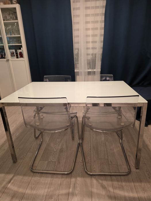 Stół + 4  Krzesła IKEA