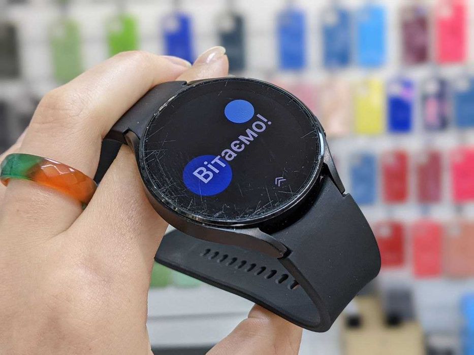 Годинник ꕥ Samsung Galaxy Watch 4 ꕥ 44mm R870 Black захисна плівка