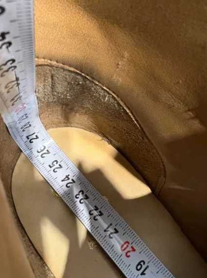 Skórzane botki kowbojki Free People Charm Double 40