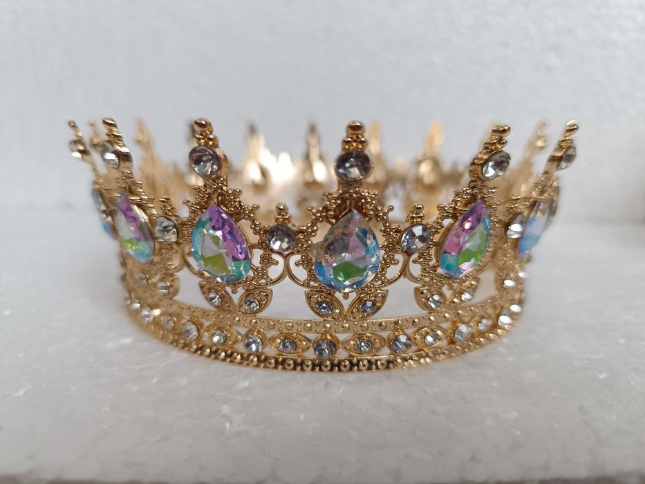 Корона для торту велика прикраса декор діадема