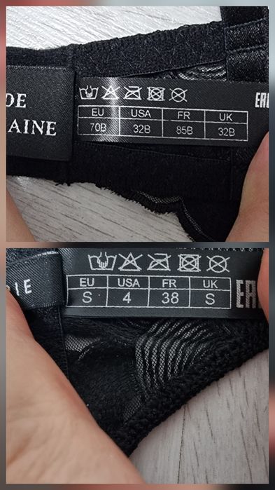 Zhilyova Lingerie  комплект білизни, бюст 70В і стрінги S