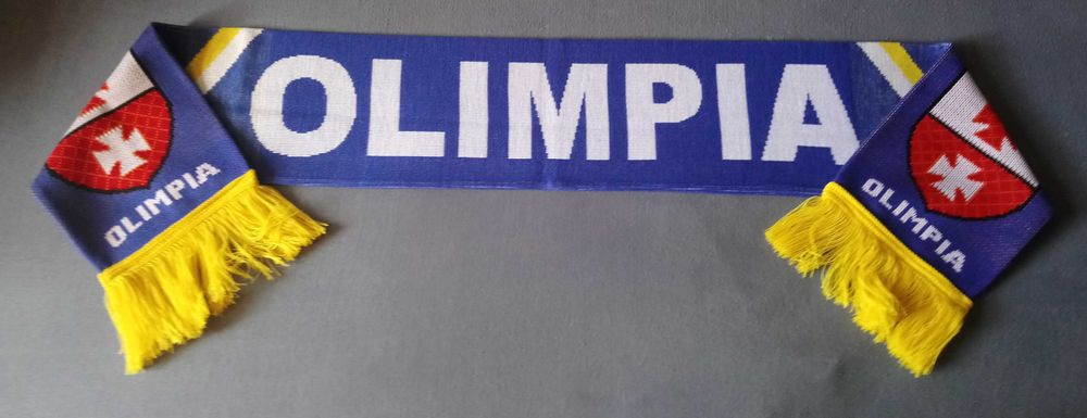 OLIMPIA ELBLĄG !! Szalik Szal piłkarski sportowy